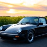 Sideview from Porsche 911 3.2 Cabrio in Munich