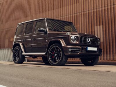 Frontview from Mercedes G63 AMG