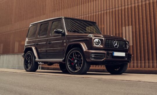 Frontview from Mercedes G63 AMG