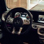 Interior from Mercedes G63 AMG in Frankfurt