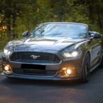 Frontview from Ford Mustang GT Cabrio in Nuremberg