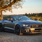 Sideview from Ford Mustang GT Cabrio in Nuremberg