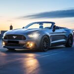 Sideview from Ford Mustang GT Cabrio in Nuremberg