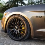 Sideview from Ford Mustang GT Cabrio in Nuremberg