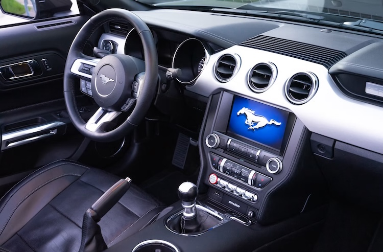 Interior from Ford Mustang GT Cabrio in Nuremberg