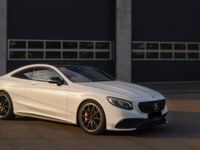 Sideview from Mercedes S63 AMG Coupé in Siegen