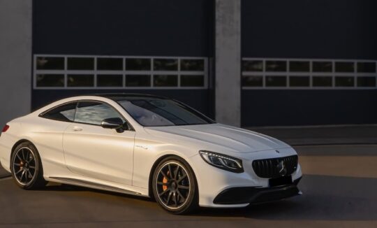 Sideview from Mercedes S63 AMG Coupé in Siegen