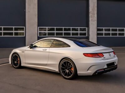 Sideview from Mercedes S63 AMG Coupé in Siegen