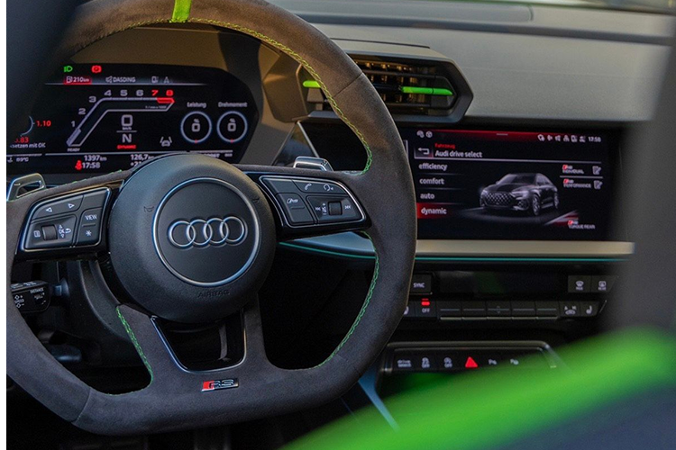 Interior from Audi RS3 in Ulm