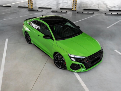 Sideview from Audi RS3 in Ulm