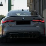 Backview from BMW M4 in Mannheim