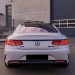 Backview from Mercedes S63 AMG Coupé