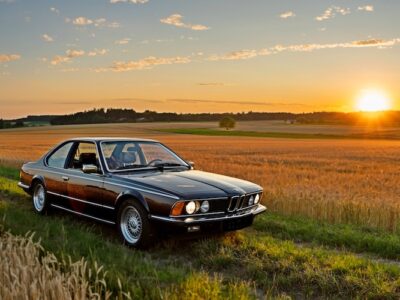 Sideview from BMW 635 CSi E24 in Munich