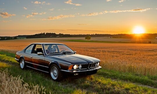 Sideview from BMW 635 CSi E24 in Munich