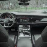 Interior from Audi SQ8 in Frankfurt