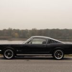 Side View from Ford Mustang Fastback Classic Car in Hamburg