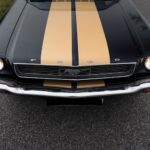 Frontview from Ford Mustang Fastback Classic Car in Hamburg