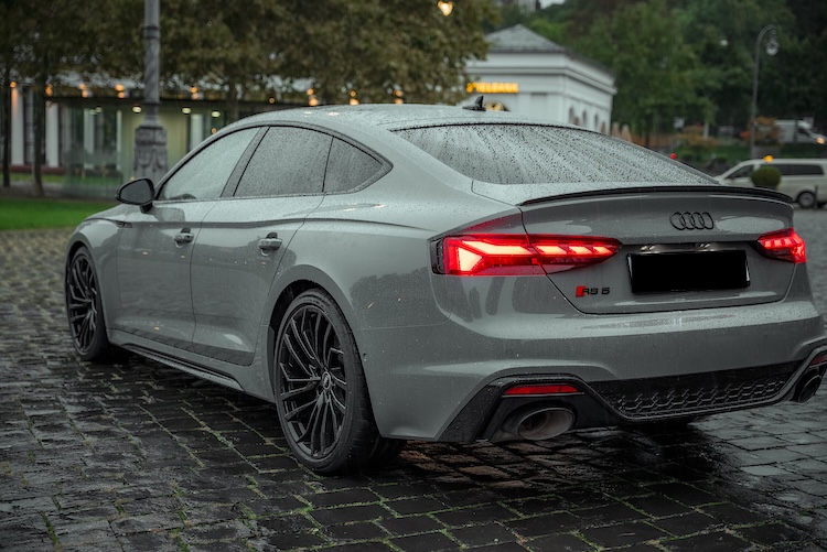 Sideview from Audi RS5 in Frankfurt