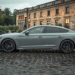 Sideview from Audi RS5 in Frankfurt