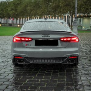 Backview from Audi RS5 in Frankfurt