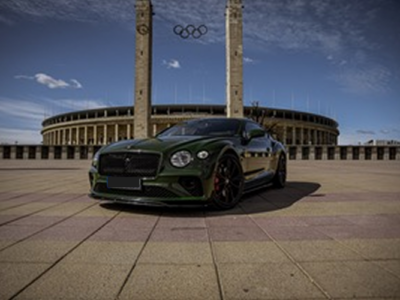 Front view Bentley Continental GT V8 in Berlin