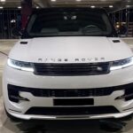 Front view Range Rover Sport in Frankfurt