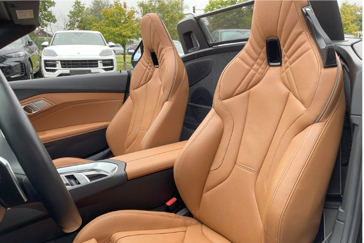 Drivers seat BWM Z4 M40i in Munich