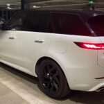 Left back side Range Rover Sport in Frankfurt