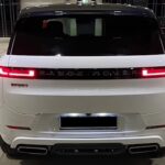 Back view Range Rover Sport in Frankfurt