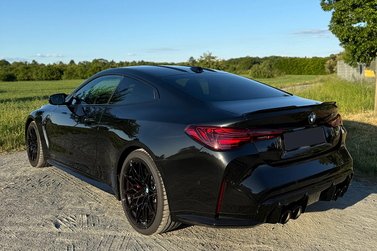 Back side BWM M4 Competition in Frankfurt