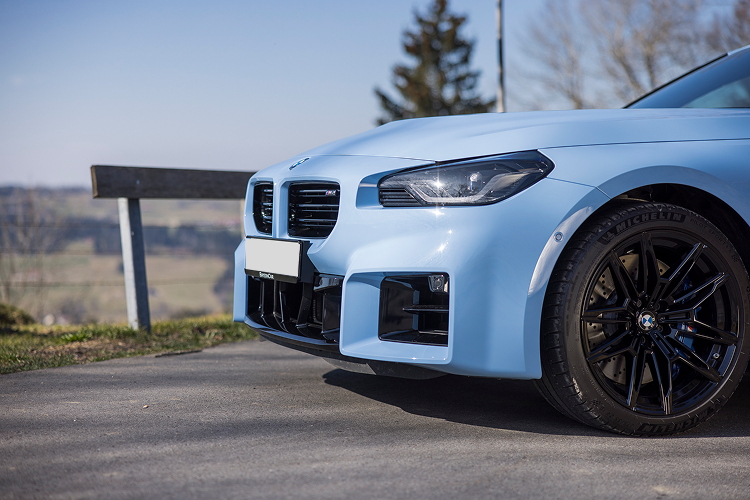 Front BMW M2 Coupe in Immenstaad on Lake Constance
