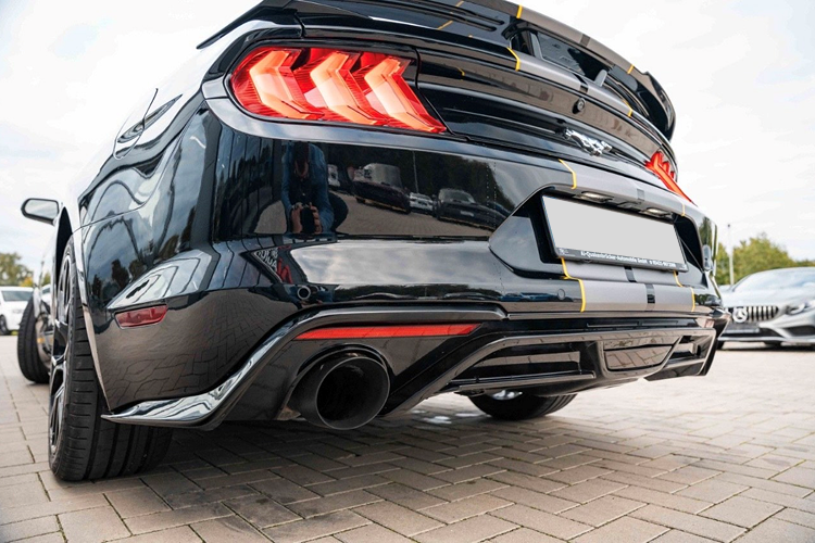 Back view left Ford Mustang 2.3 Ecoboost in Braunschweig