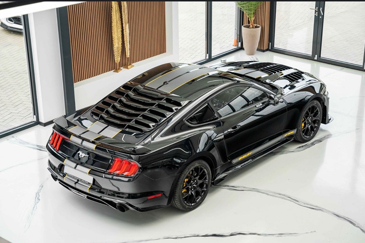 Top view Ford Mustang 2.3 Ecoboost in Braunschweig