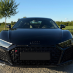 Front view Audi R8 V10 Performance Coupé in Frankfurt