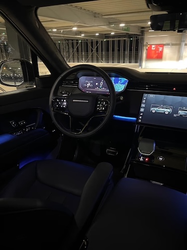 Interior Range Rover Sport in Frankfurt