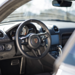 Interior equipment Porsche Cayman GT4 on Lake Constance