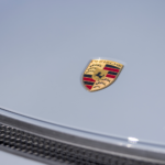 Porsche Logo Porsche Cayman GT4 on Lake Constance