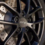 Wheel Porsche Cayman GT4 on Lake Constance