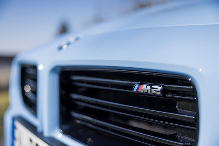 Front detail BMW M2 Coupe in Immenstaad on Lake Constance