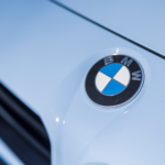 Logo detail BMW M2 Coupe in Immenstaad on Lake Constance