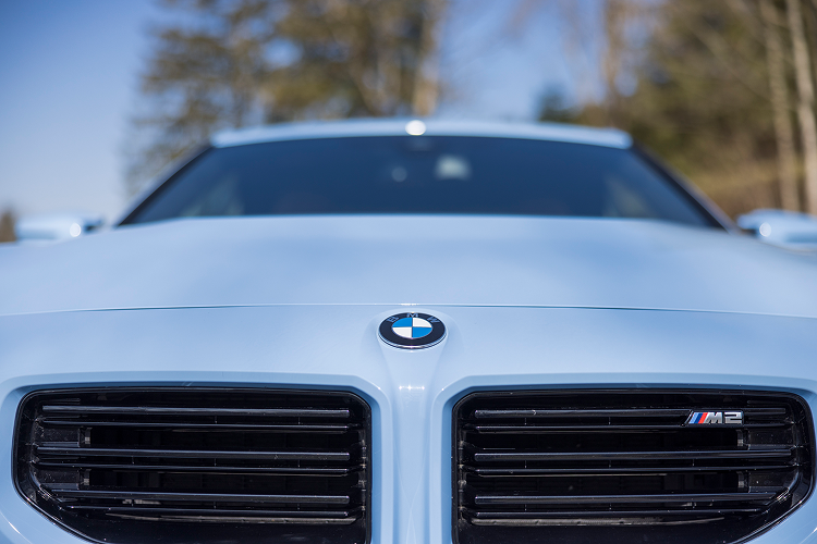 Front BMW M2 Coupe in Immenstaad on Lake Constance