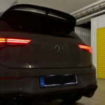 Back view VW Golf 8 GTI Clubsport in Cologne
