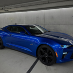 Side view Chevrolet Camaro in Düsseldorf
