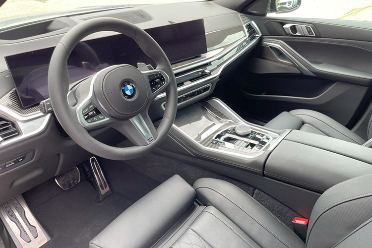 Steering Wheel BMW X6 xDrive 40d at Munich