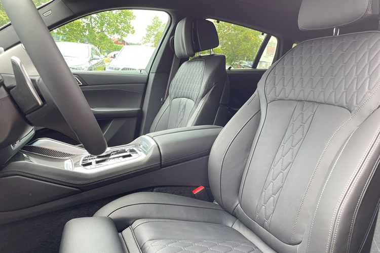 Drivars seat BMW X6 xDrive 40d at Munich