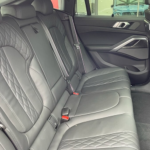 Back seats BMW X6 xDrive 40d at Munich