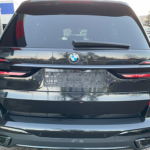 Back view BMW X7 xDrive 40d at Munich