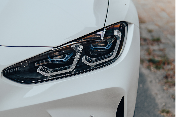 Light BMW M4 Competition Convertible in the Harz