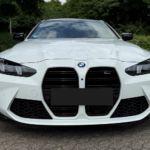 Front view BMW M4 Competition in Düsseldorf