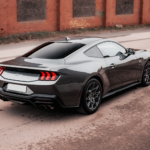 Back view right Ford Mustang GT in Ansbach near Nürnberg